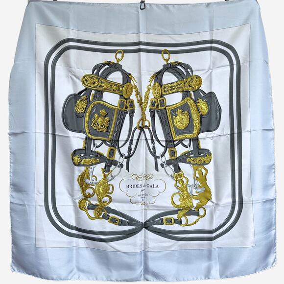 Hermes Brides de Gala Silk Scarf, Carre 90 - Picture 12 of 13